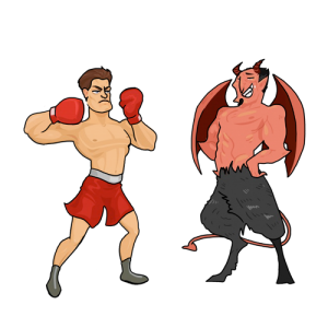 El Diablo y el boxeador