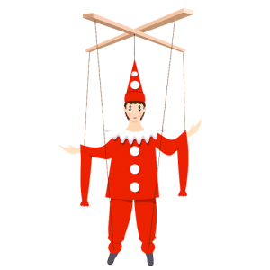 La marioneta de trapo