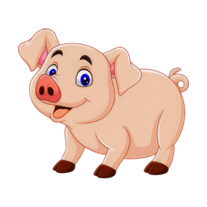 El cerdo del rabo tieso